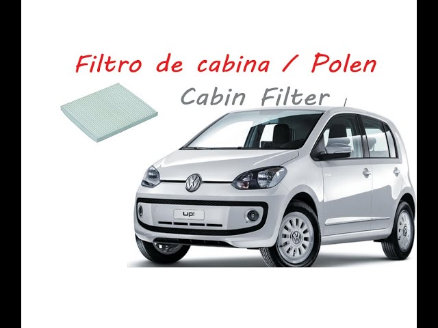 Cambio Filtro Cabina /anti-polen Volkswagen UP / Cabin Filter Change Skoda  Citigo / Seat Mii /Vw up - YouTube