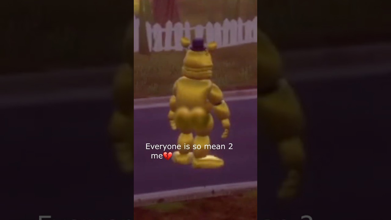 Fredbear is WAY TOO FAST💀 #fnaf #scary #gaming