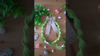 Easter egg / macrame 💚🌿🐥 #handmade #handmadewithlove #easterdecoration #makrama #macrame #wielkanoc