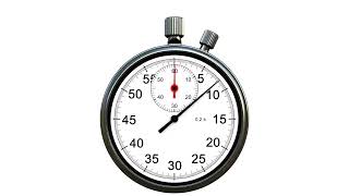 Stopwatch 1 Minute With Voiceover