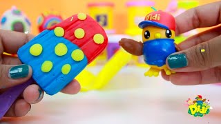 Jom Buat Ais Krim Didi & Friends Guna Play Doh | Didi & Friends Lagu KanakKanak