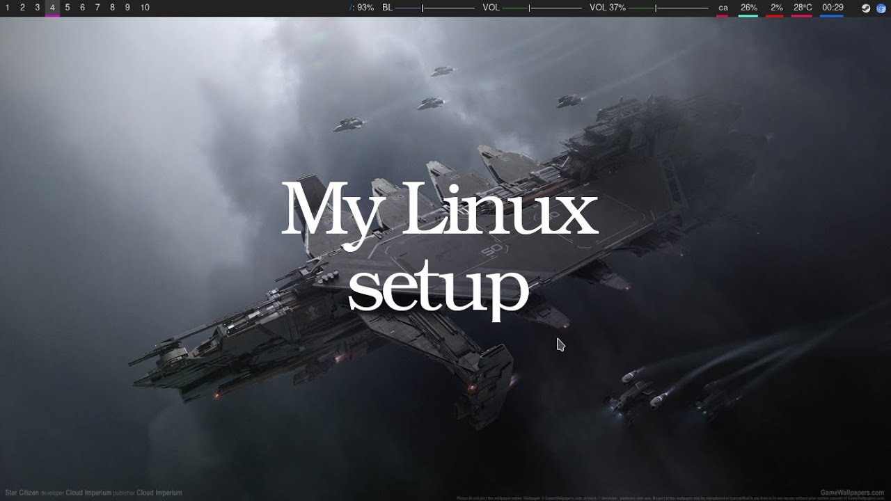 My linux setup update - bspwm - YouTube