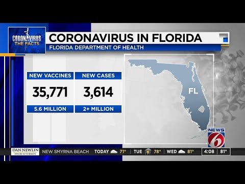 Florida adds 3,614 new COVID-19 cases as US government considers creating ‘vax passport’