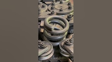 Helical Spring Manufacturing #shortsvideo shor