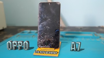 Oppo A7 crack screen Replacement,Restoration destroyed phone,iRepair