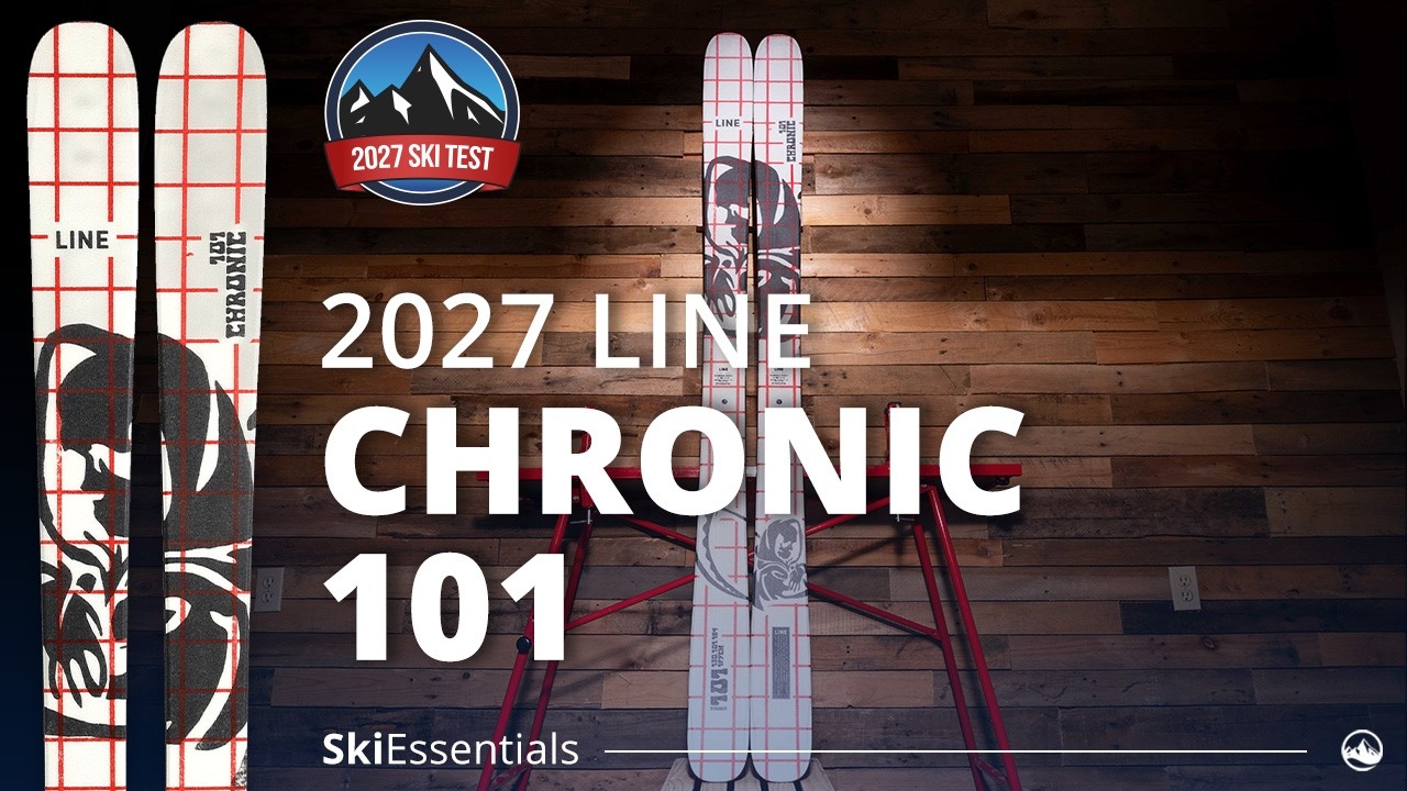 2027 Line Chronic 101 Skis with Tyrolia Attack 14 GW Bindings