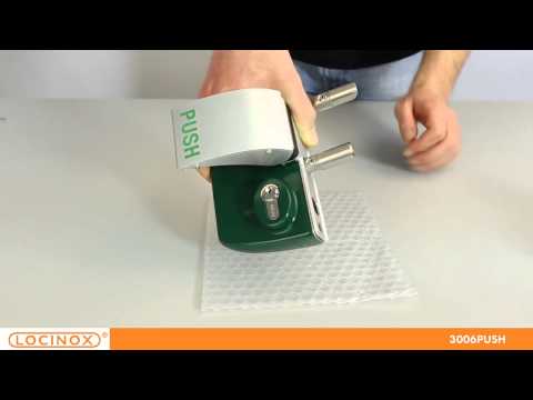 Locinox 3006PUSH – Aluminium Push Set