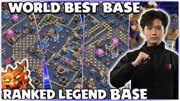 Best Th18 Legend Base Links +5500 Trophies in 2025 | Anti 3 Star Th18 Bases | New Th18 Pushing Base!