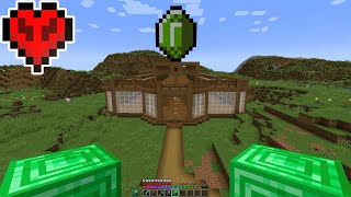 Building BIG Villager Trading Hall in Minecraft Hardcore