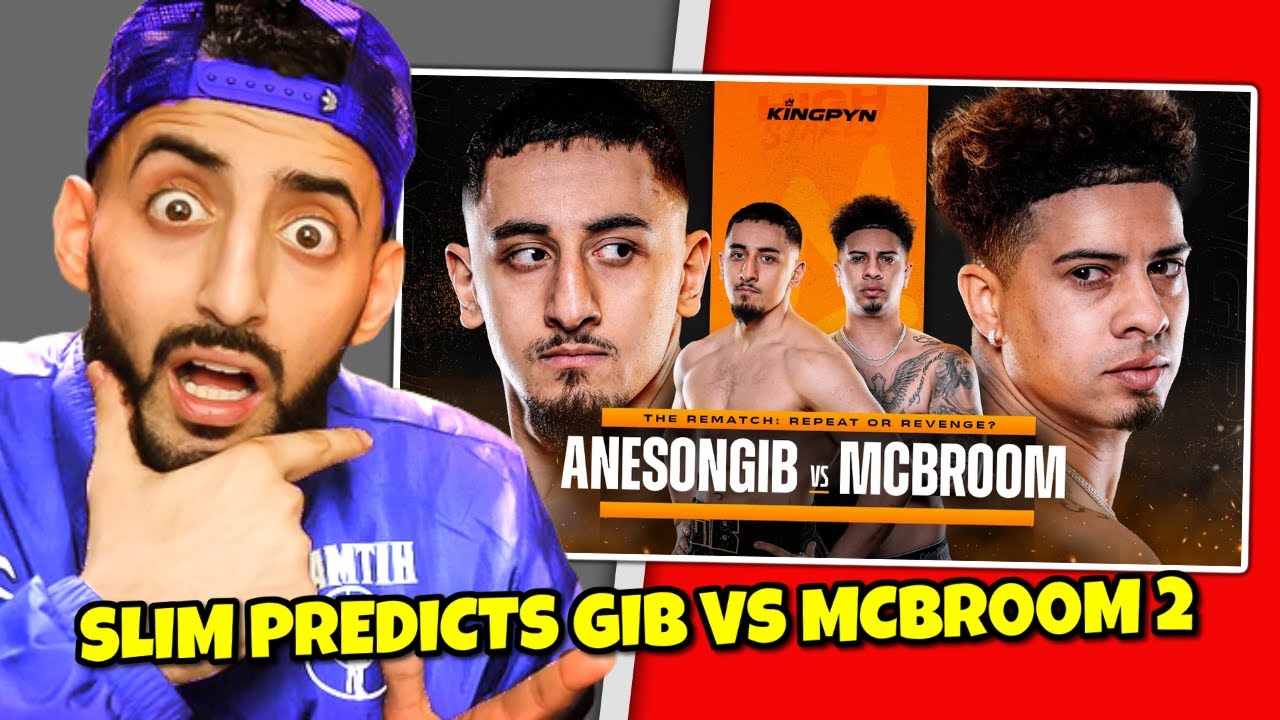 AnEson Gib vs Austin McBroom Rematch Watch Slim predict the winner in Gib vs McBroom 2