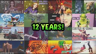 12 YEARS OF INSANITY! - My Gaming Channel Journey On YouTube 🎉🥳