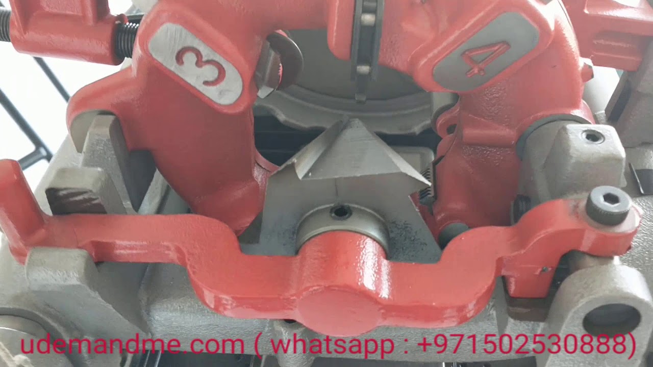 Macstroc Pipe Threading Machine Flare.3c - udemandme.com