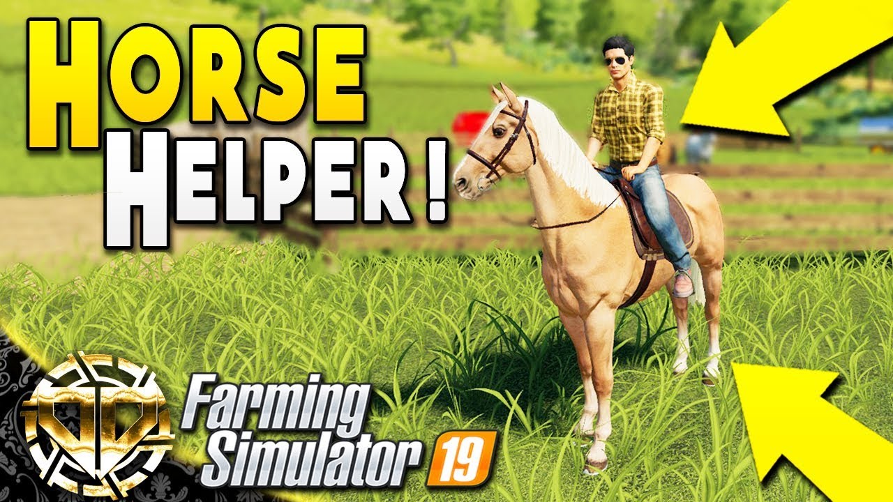 HORSE HELPER MAKE MILLIONS FROM HORSES Farming Simulator 19