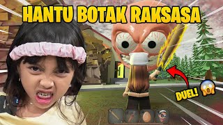 24 JAM LEIKA LARI DARI HANTU BOTAK RAKSASA 😱😨 ESCAPE RUNNING HEAD ROBLOX [ROBLOX INDONESIA]