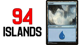 Commander Deck with 94 Islands (Under $35)