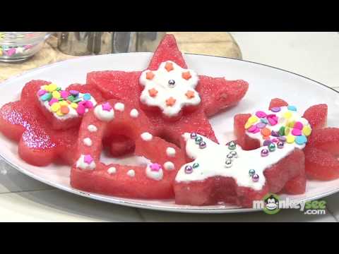 Easy Kid's Recipes: Watermelon Dippers and Cutouts