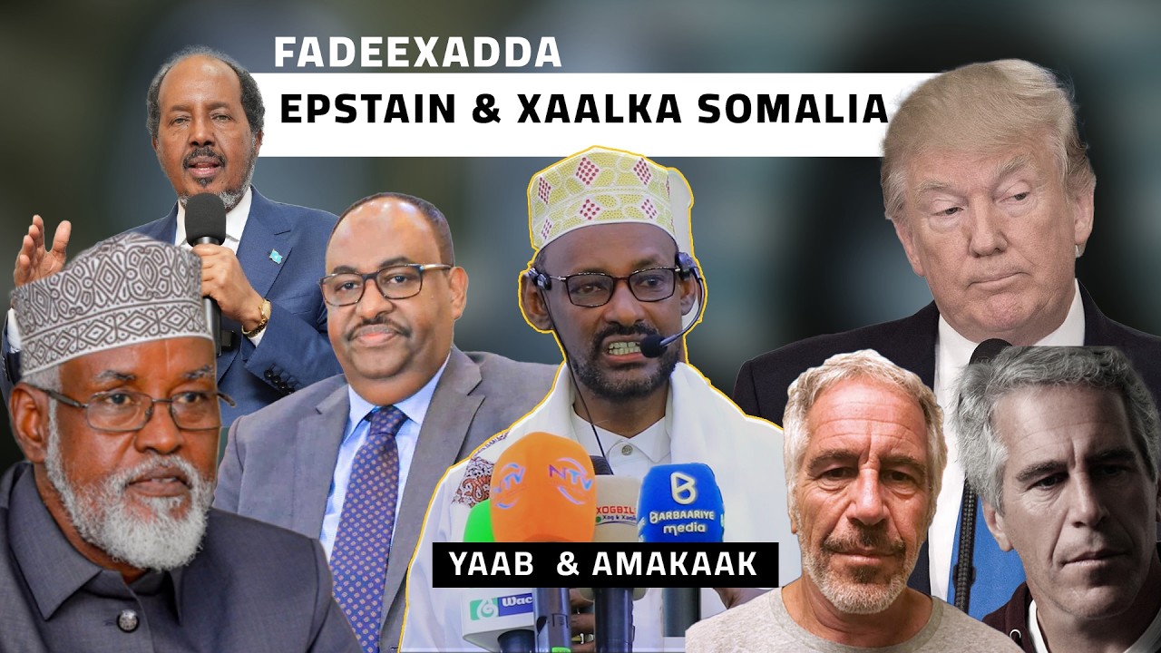 𝐒𝐈𝐑 𝐂𝐔𝐒𝐔𝐁:Fashilka EPSTAIN & reer galbeedka,Canaanta MD SOMALIA,Dhibta somalia+Xog akle. Sh A Xayi