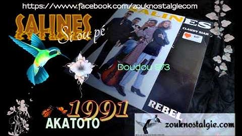 ZOUK NOSTALGIE - SALINES Si ou pé 1991 Akatoto ( AKA 021.1 ) By DOUDOU 973
