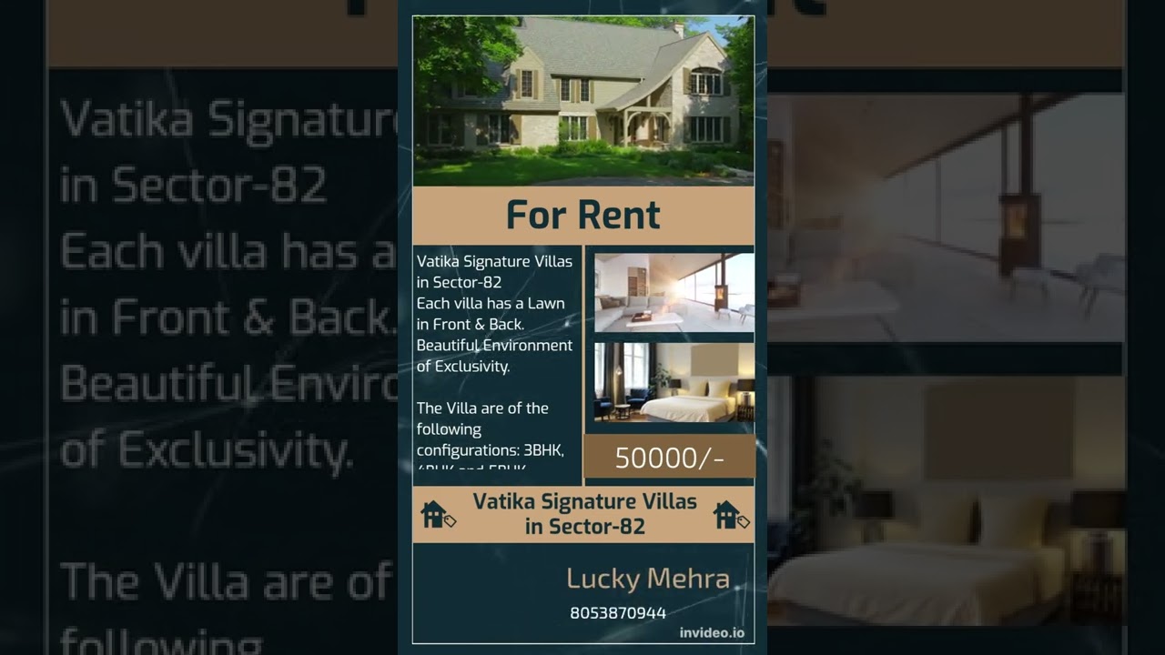 Vatika Signature Villas in Sector-82 Gurgaon  , Mapsko casa bella Villas , Call 8053870944