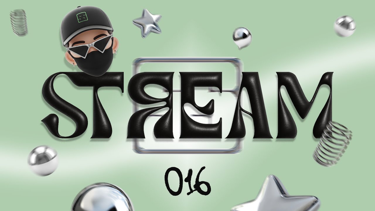 Stream 016 | Notion Stream Text Creating | Nature Doodle Drawing