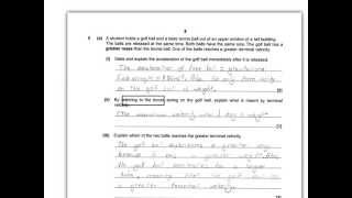 G481 Mock Q5 GpA