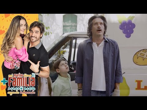 ¡Pancho López llega al edificio de los Córcega! | Mi marido tiene más familia - Televisa