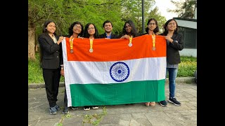 Interview with European Girls' Mathematical Olympiad Team India - Gunjan, Sanjana, Saee and Larissa
