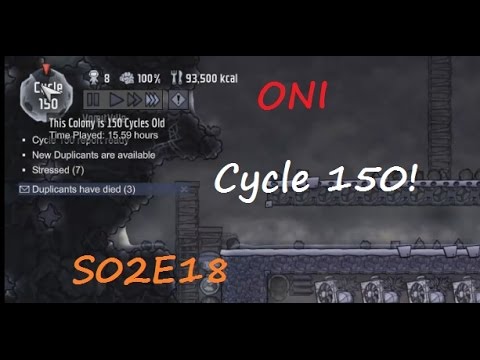 Cycle 150! - Oxygen Not Included S02E18 jdbmk