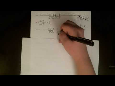 M140 B902 3.5.6 Linear Functions Example 2