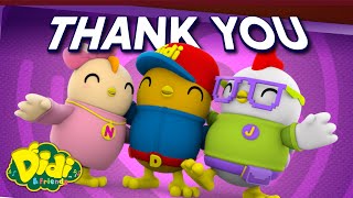Thank You | Fun Family Song | Didi \u0026 Friends Songs for Children
