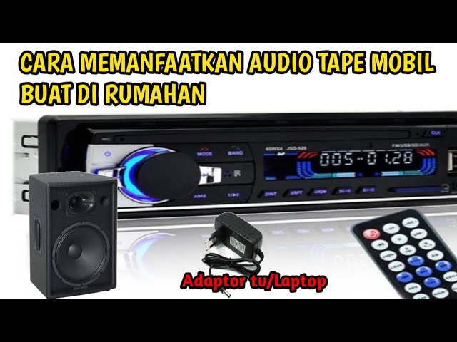 Cara memanfaatkan Audio Tape Mobil Buat Di rumahan class=