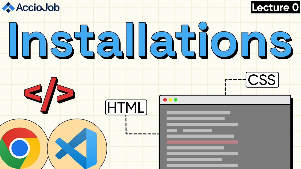 Install and Download VS Code | Full HTML & CSS Course | Lecture 0 - YouTube