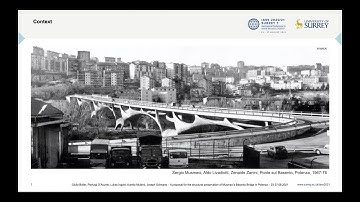 A proposal for the structural preservation of Musmeci’s Basento Bridge in Potenza