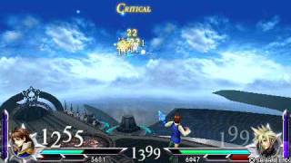 Dissidia 012: Bartz(Starwave) vs Cloud(TheNeroDB)