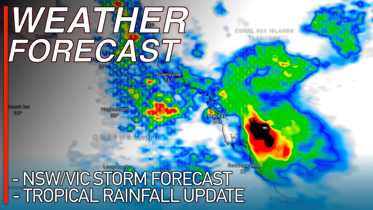 Severe Thunderstorms and Heavy Rainfall Forecast to Lash Queensland and ...