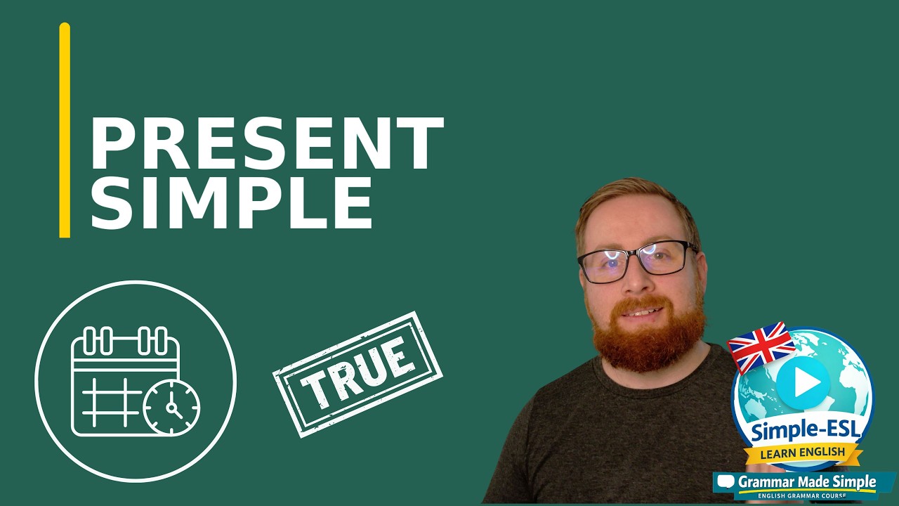 Настоящее простое время в английском языке 🕒 Разговор о привычках, фактах и ​​распорядке дня