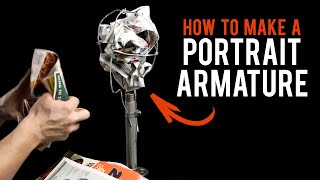 How To Make An Armature For Portrait Sculpting