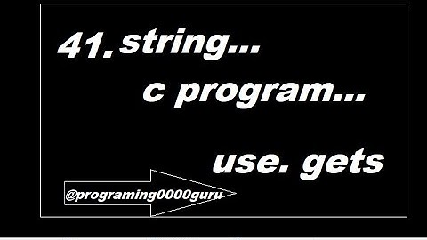 string in c programing language string program using  scanf and gets #cprogramingstring