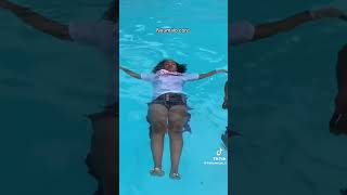 Zee Nxumalo In The Swimming Pool trending fyp fypagefypviralviralshorts southafricanian