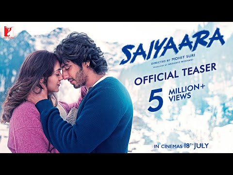 Saiyaara | Official Teaser | Ahaan Panday | Aneet Padda | Mohit Suri | Releasing 18 July 2025