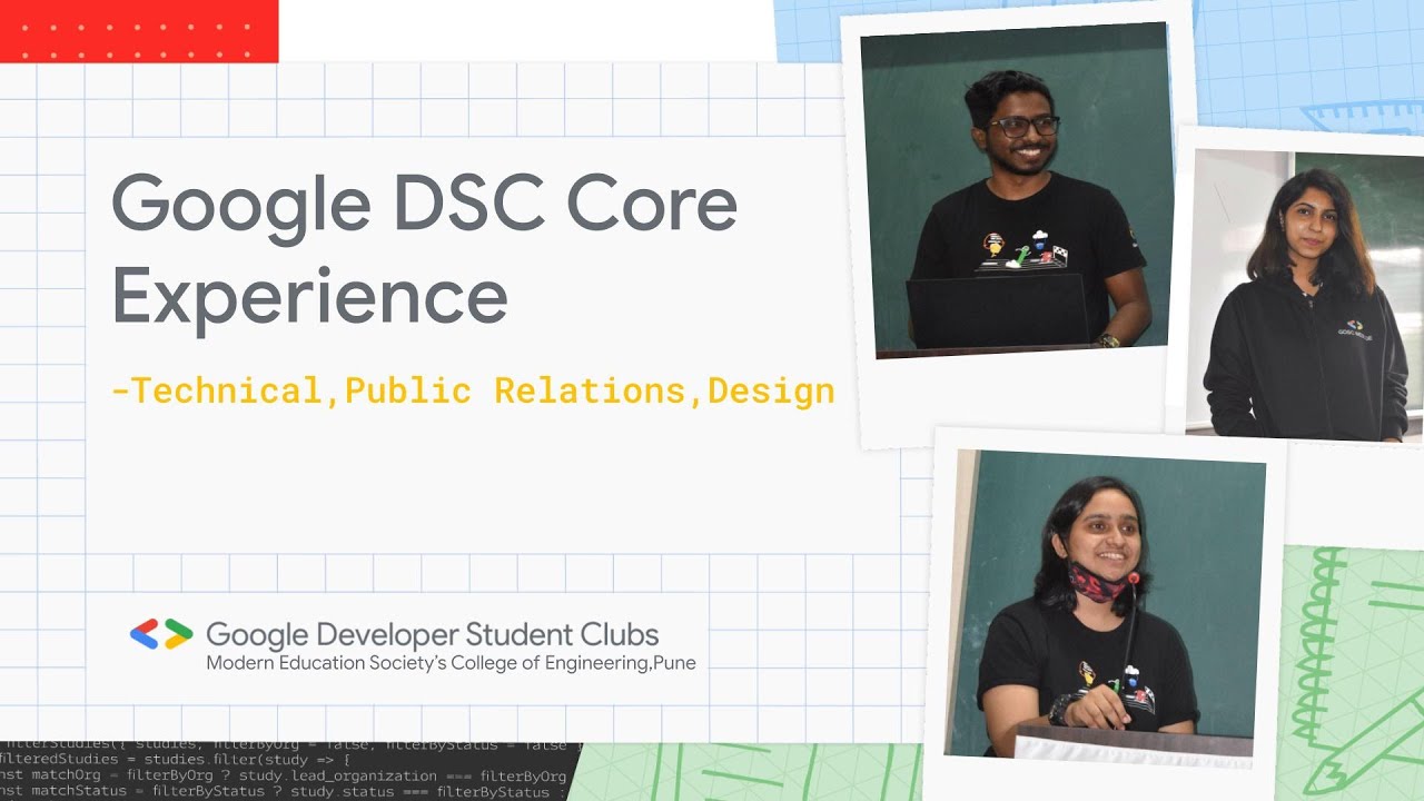 Google Developer Students Clubs MESCOE Core Experience | GDSC MESCOE
