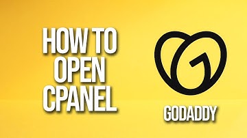 How To Open Cpanel GoDaddy Tutorial