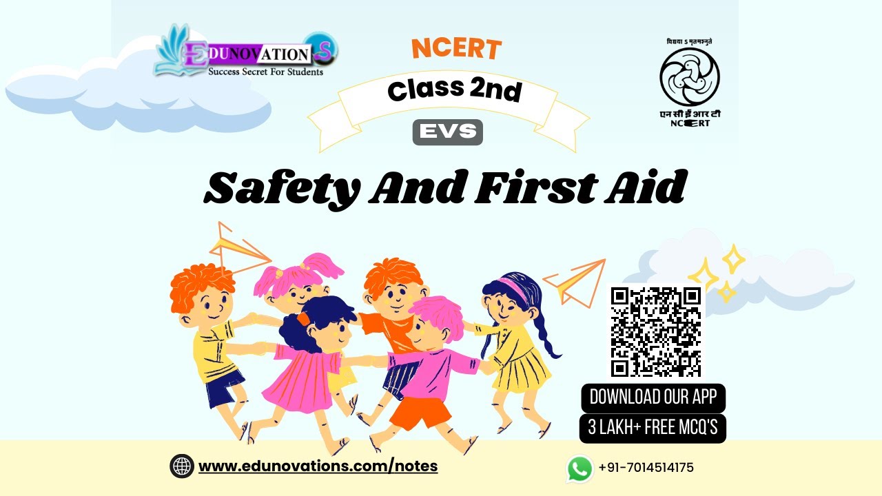 Safety And First Aid | NCERT Class 2 EVS - YouTube