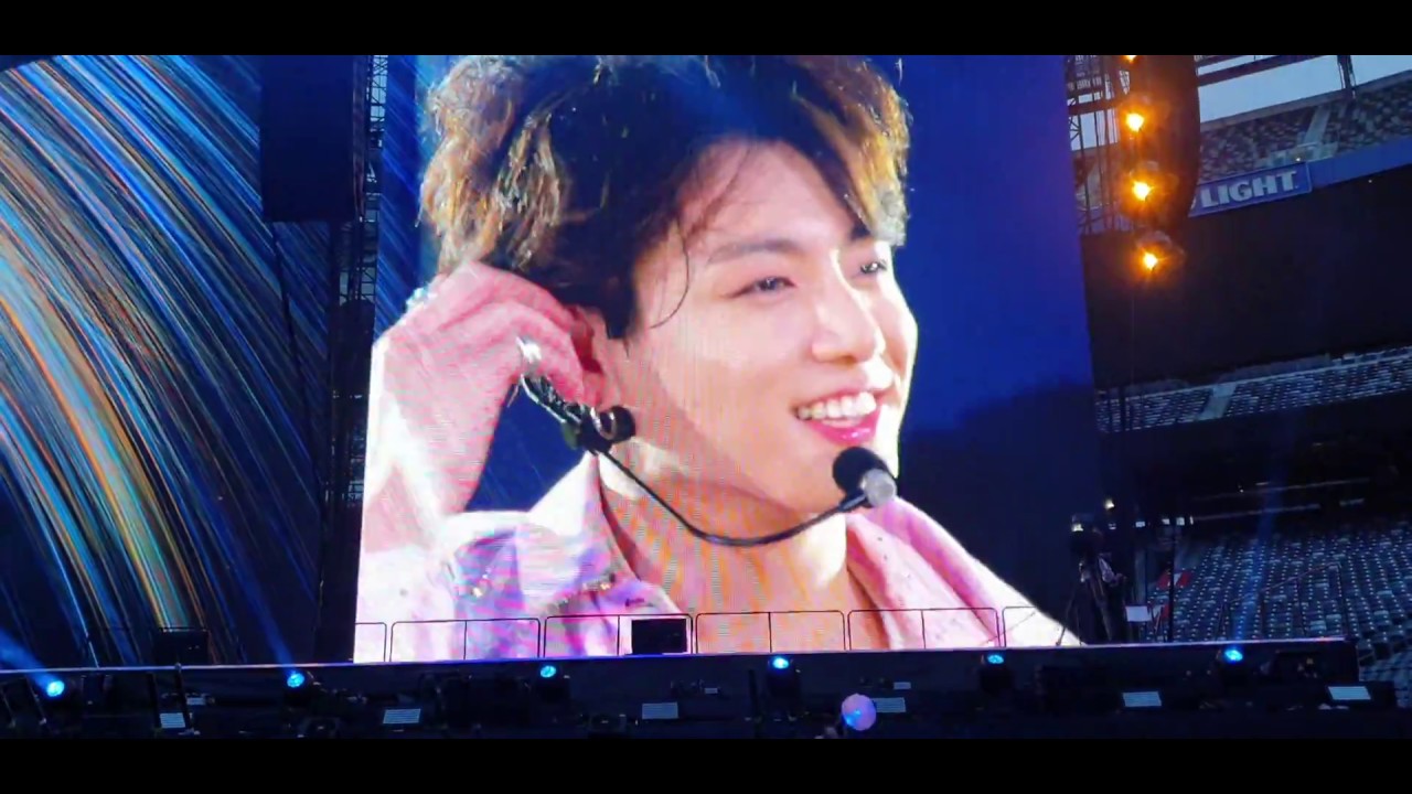 190519 Euphoria Jungkook Solo Performance BTS Speak Yourself Tour Metlife Stadium