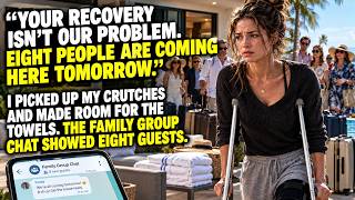 My Mom Said,“Your Recovery Isn’t Our Problem”.Then Announced 8 Guests Were Coming To My Beach House…