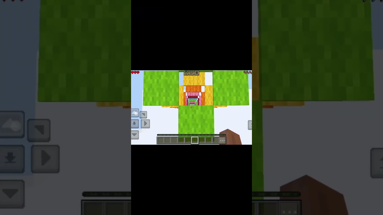 minecraft X fail from the sky #