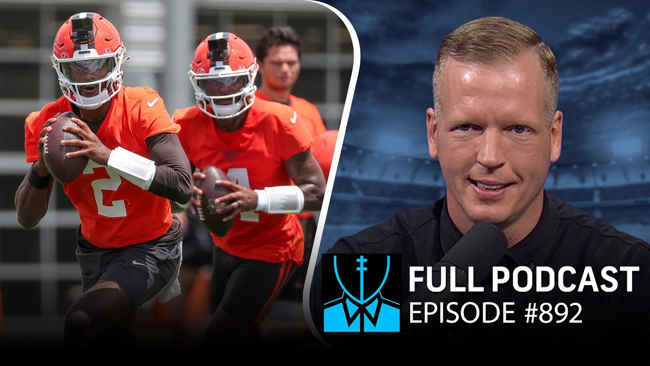 QB Battles; Top 10 QB consensus; Madden 99 Club | Chris Simms Unbuttoned (FULL Ep. 892) | NFL on NBC