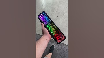 Custom Colour Change Infinity Mirror