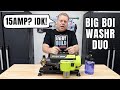 Best noncommercial pressure washer for detailers  big boi washr duo  full testing  review