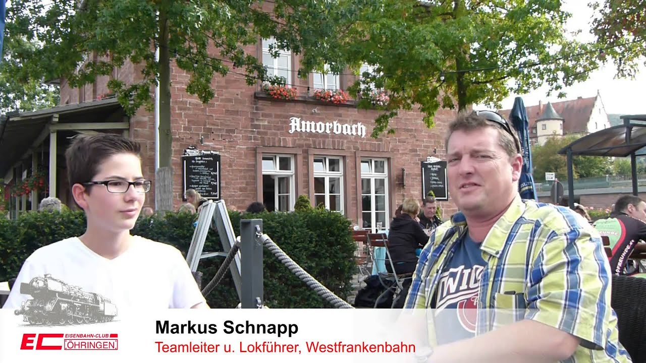 Mit der Westfrankenbahn nach Amorbach